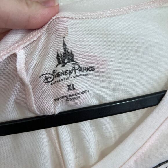 NWT cream neutral Disney Parks Minnie Bow batwing top size XL oversized - Picture 8 of 10
